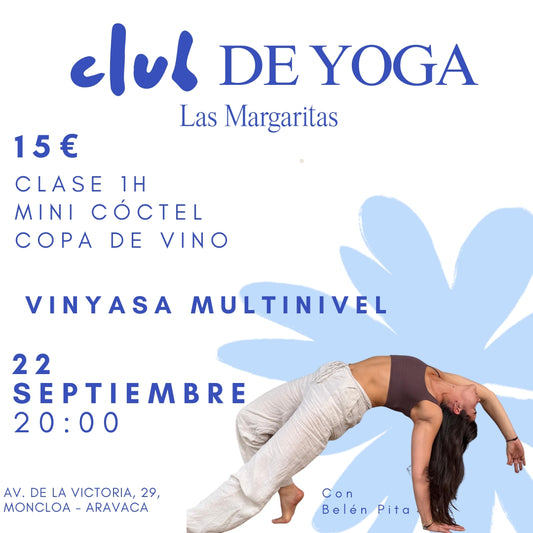 Club de Yoga - 22 septiembre - 20:00